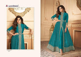 Heavy georgette with coding & siquance work Suit